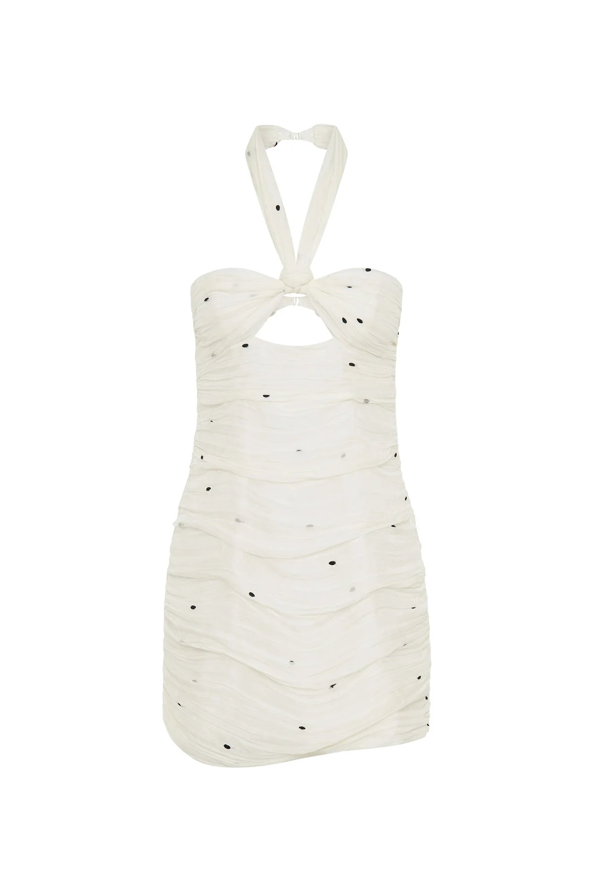 LOREN MINI DRESS LEMON MILK