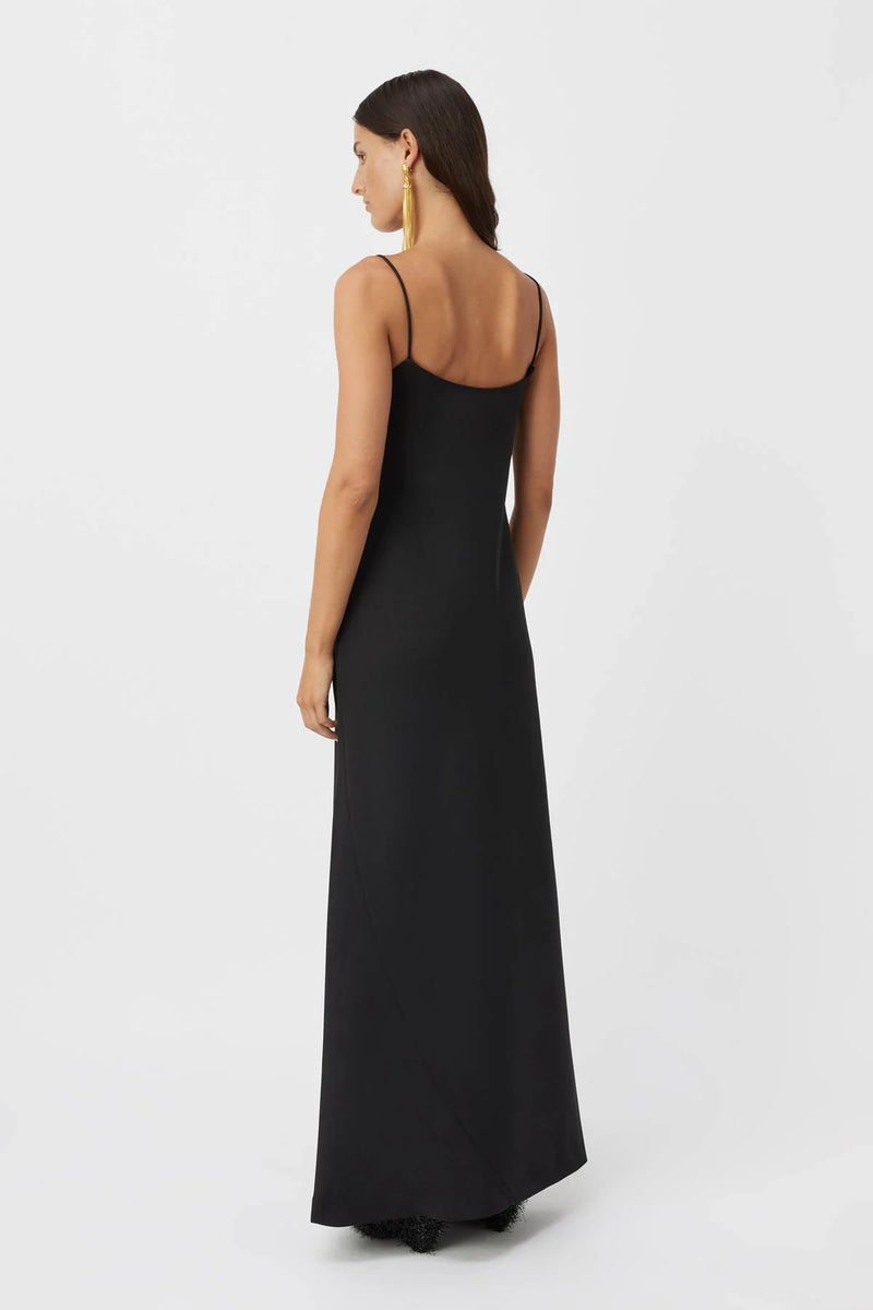 IZOLA MAXI DRESS BLACK - C+M