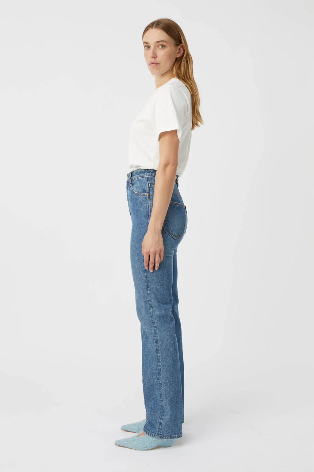 KAIA DENIM JEAN CLASSIC BLUE
