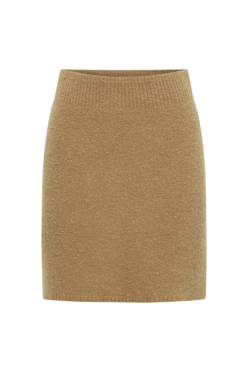 LENORA MINI SKIRT TAN - C+M