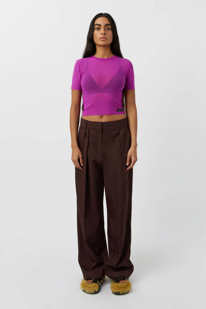 ODON MESH TOP FUSCHIA - C+M