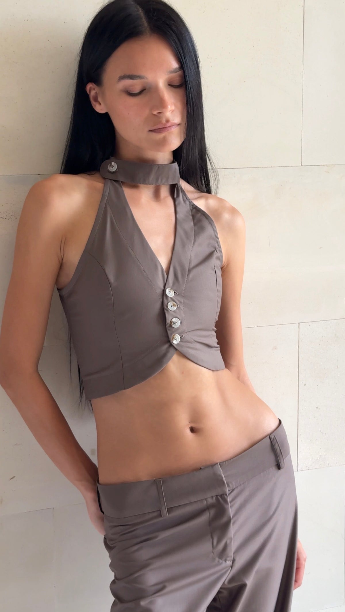 VEYA VEST MUSHROOM
