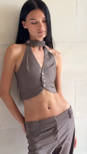 VEYA VEST MUSHROOM