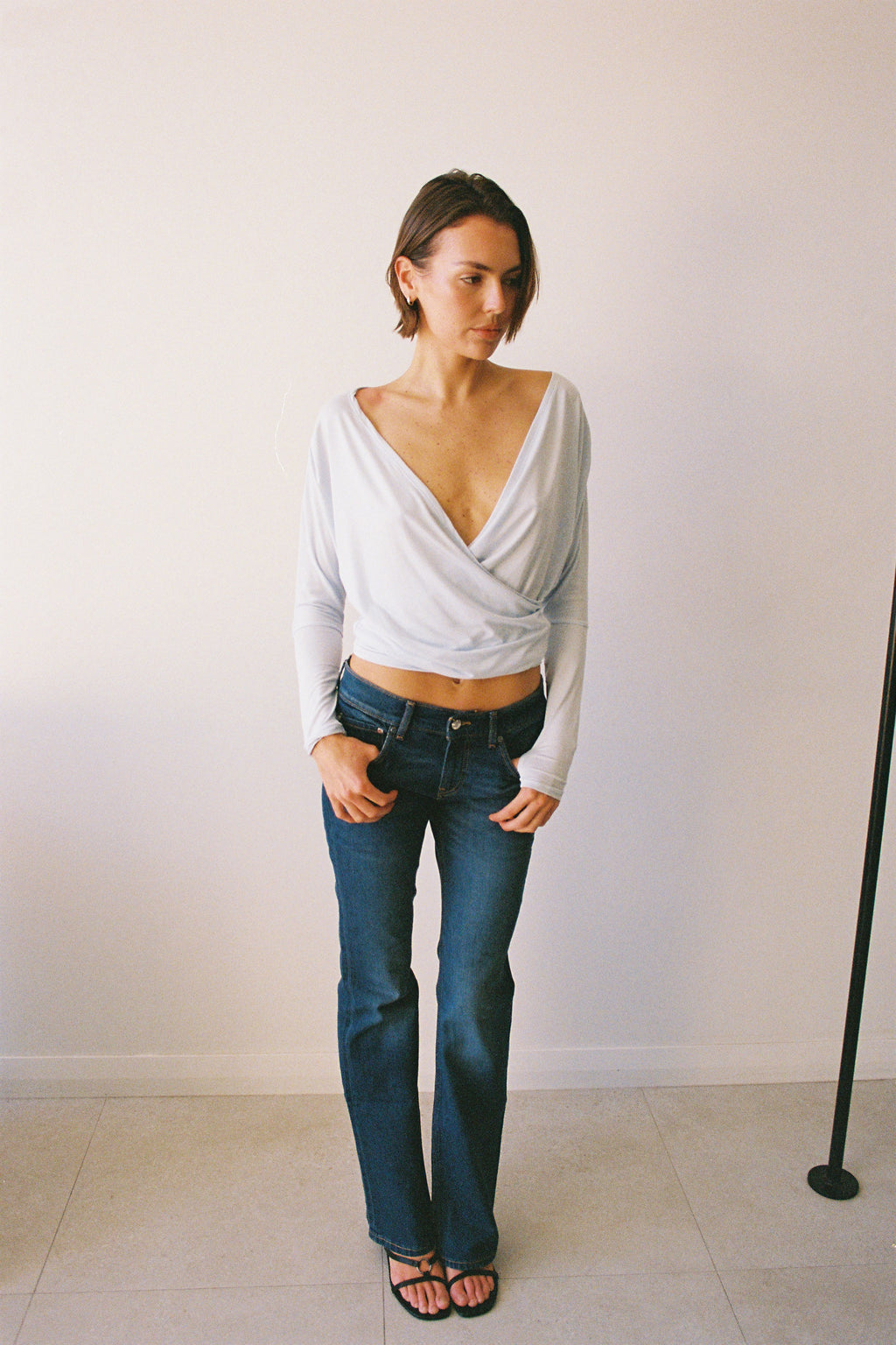 NAYA TOP ICE BLUE