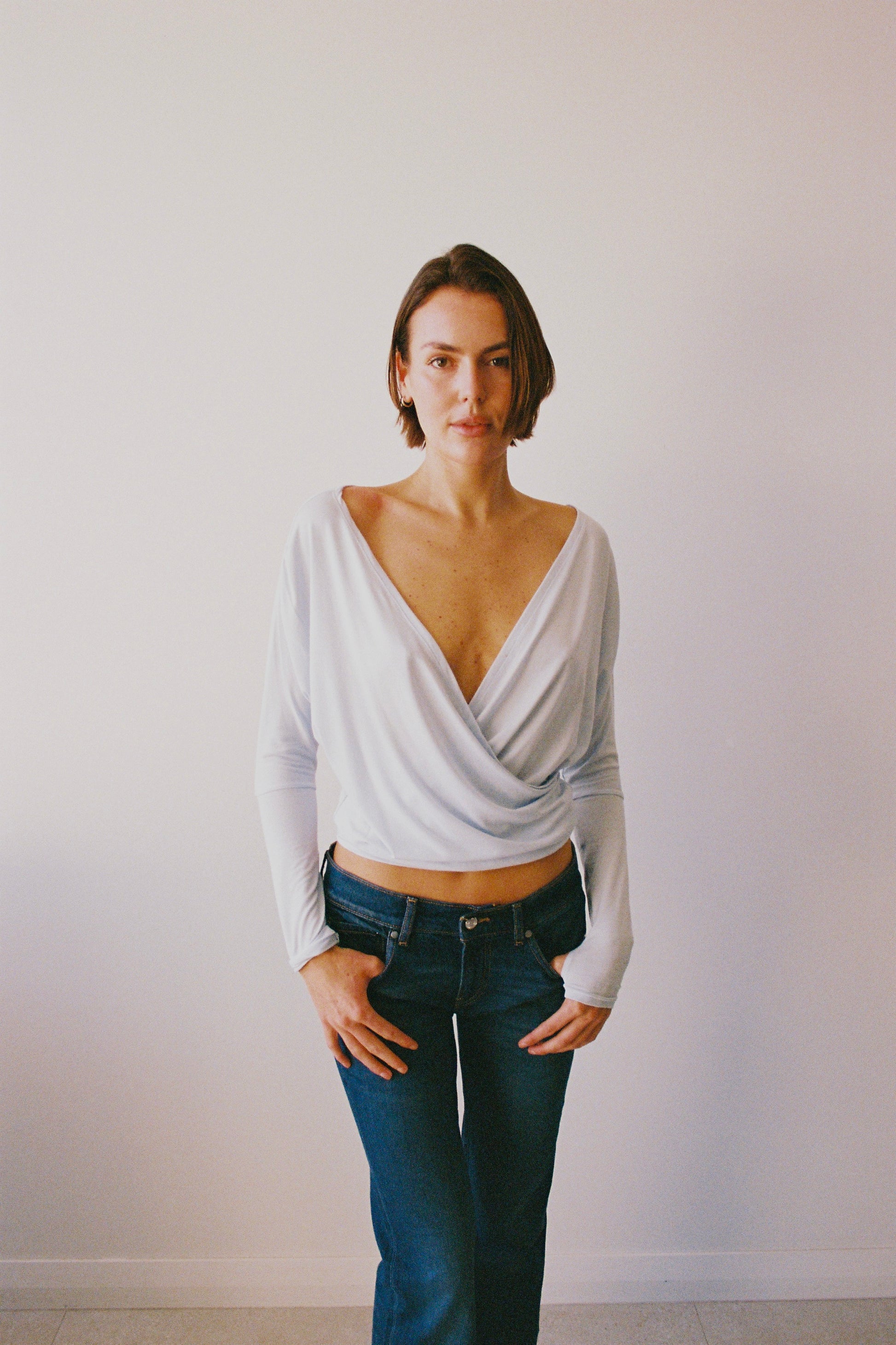 NAYA TOP ICE BLUE