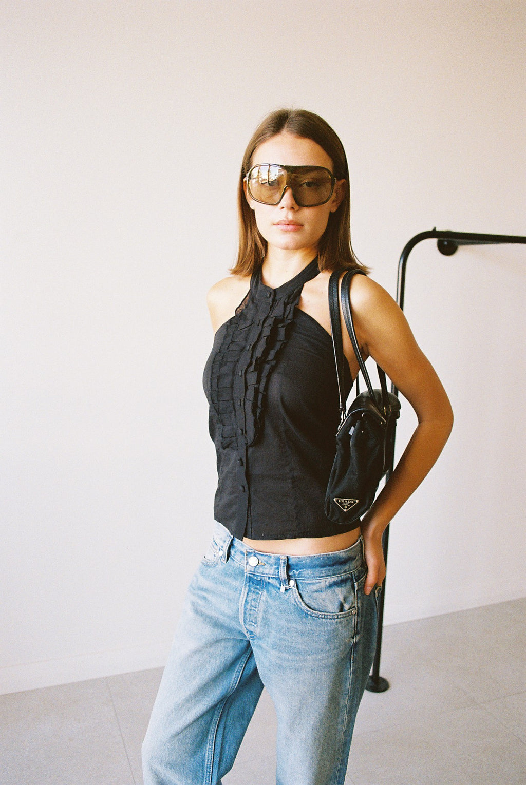 SHANSA TOP BLACK