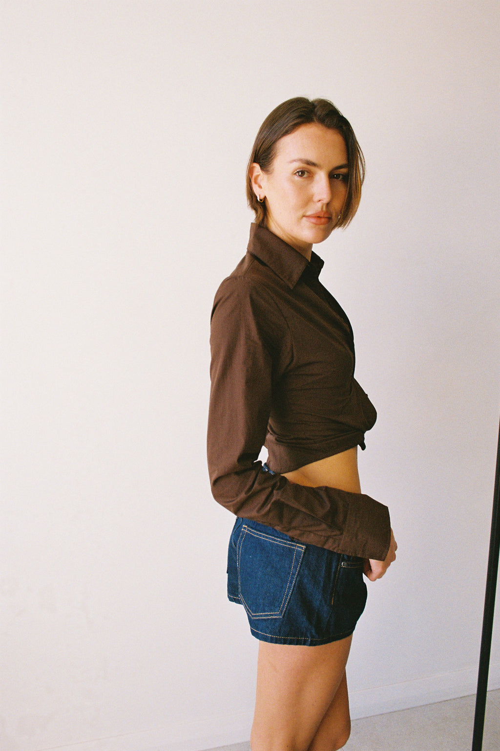 ISOLA SHIRT BROWN