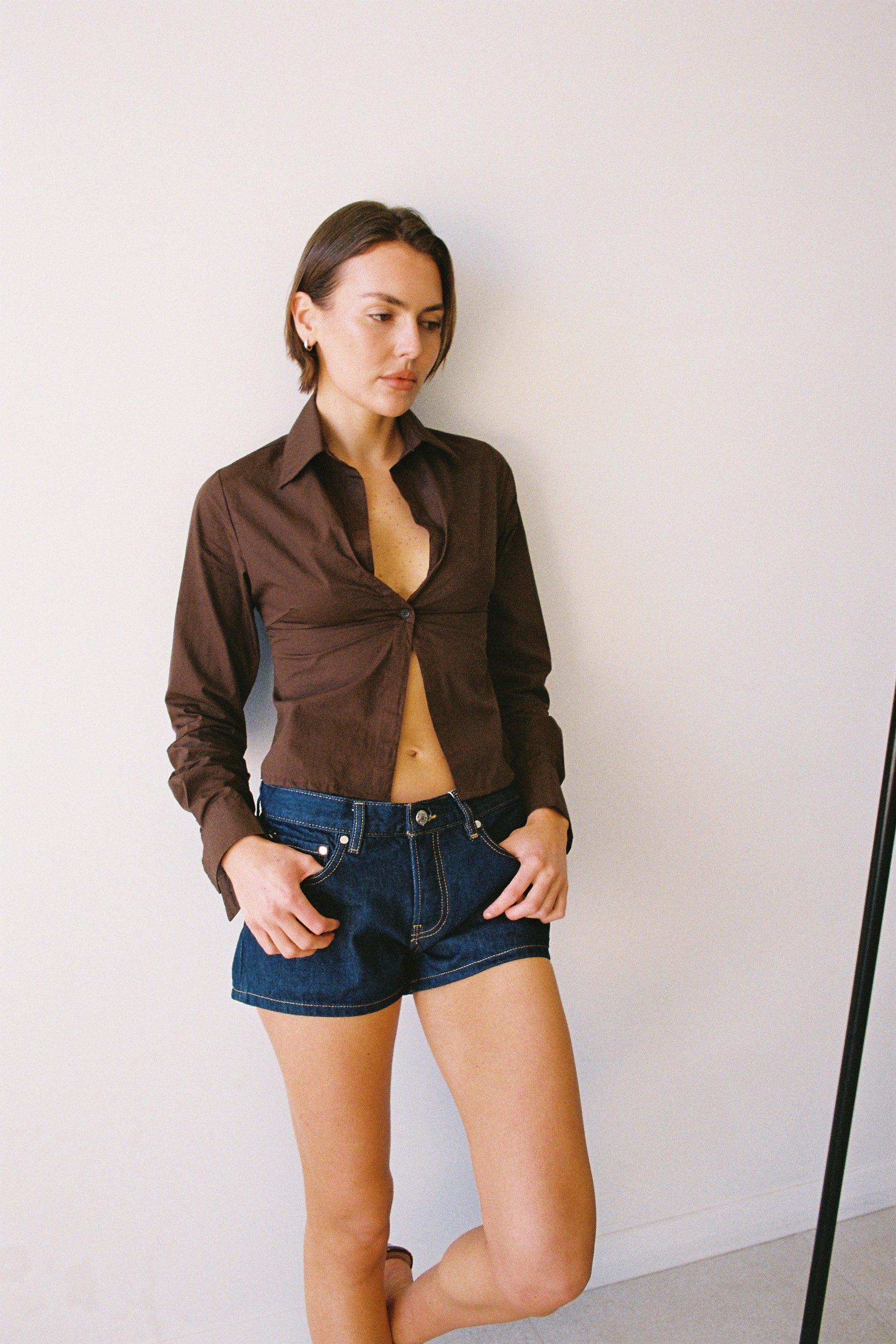 ISOLA SHIRT BROWN