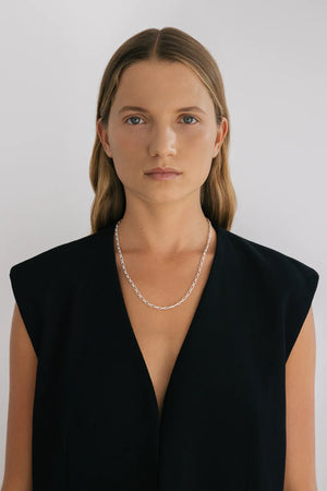 LYNKAGE CHAIN NECKLACE STERLING SILVER
