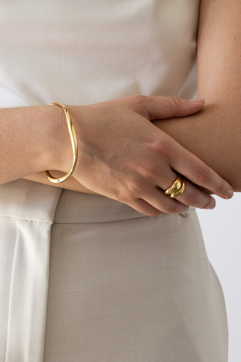 VAGUE RING SET 14K VERMEIL - FLASH JEWELLERY