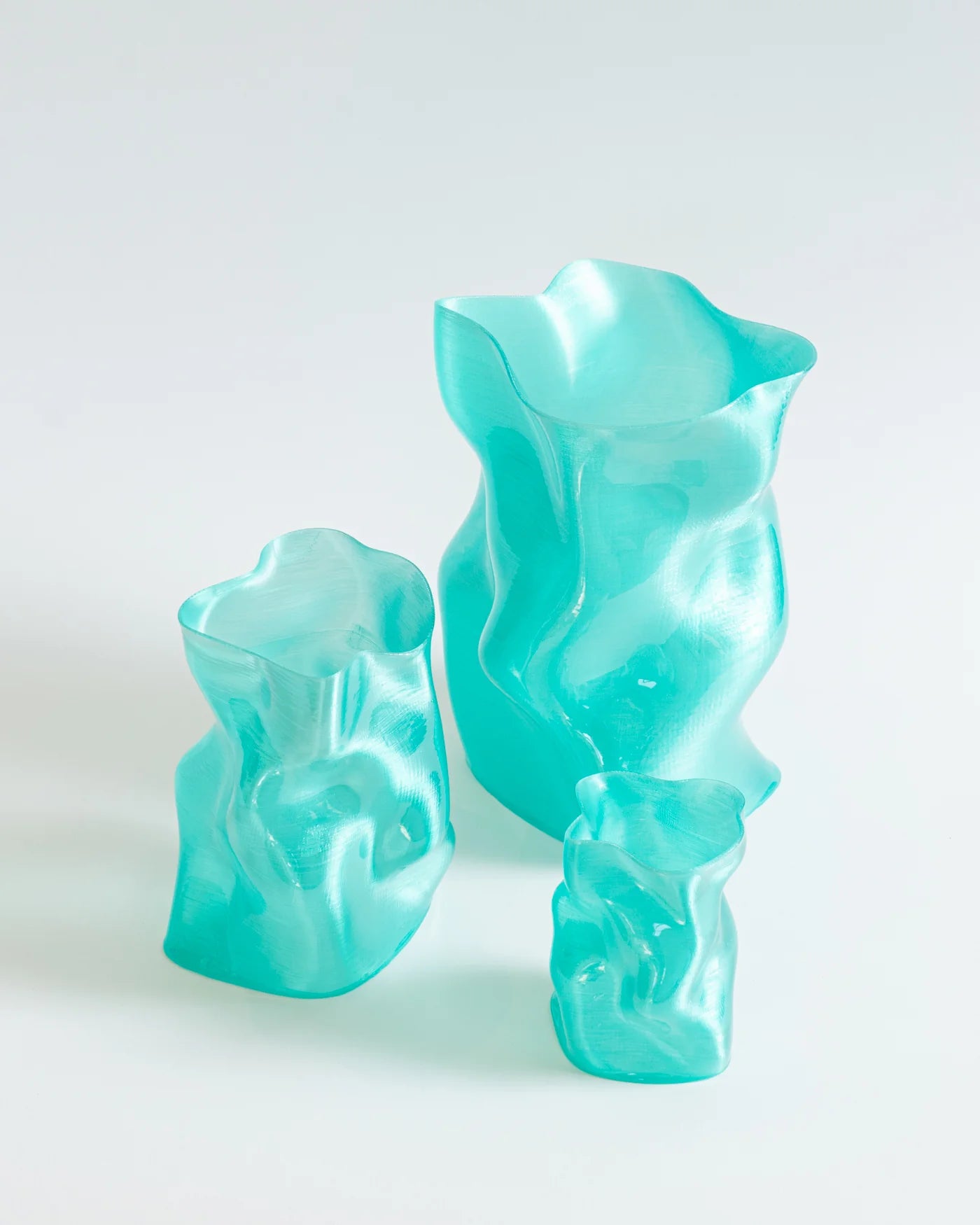 ILMA VASE IN TEAL