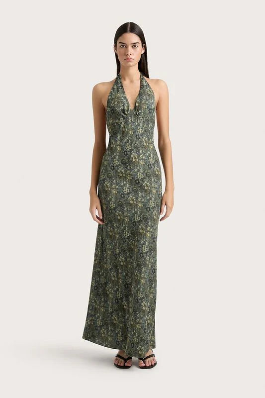 SOAME MAXI DRESS VERDANT - FAITHFULL THE BRAND