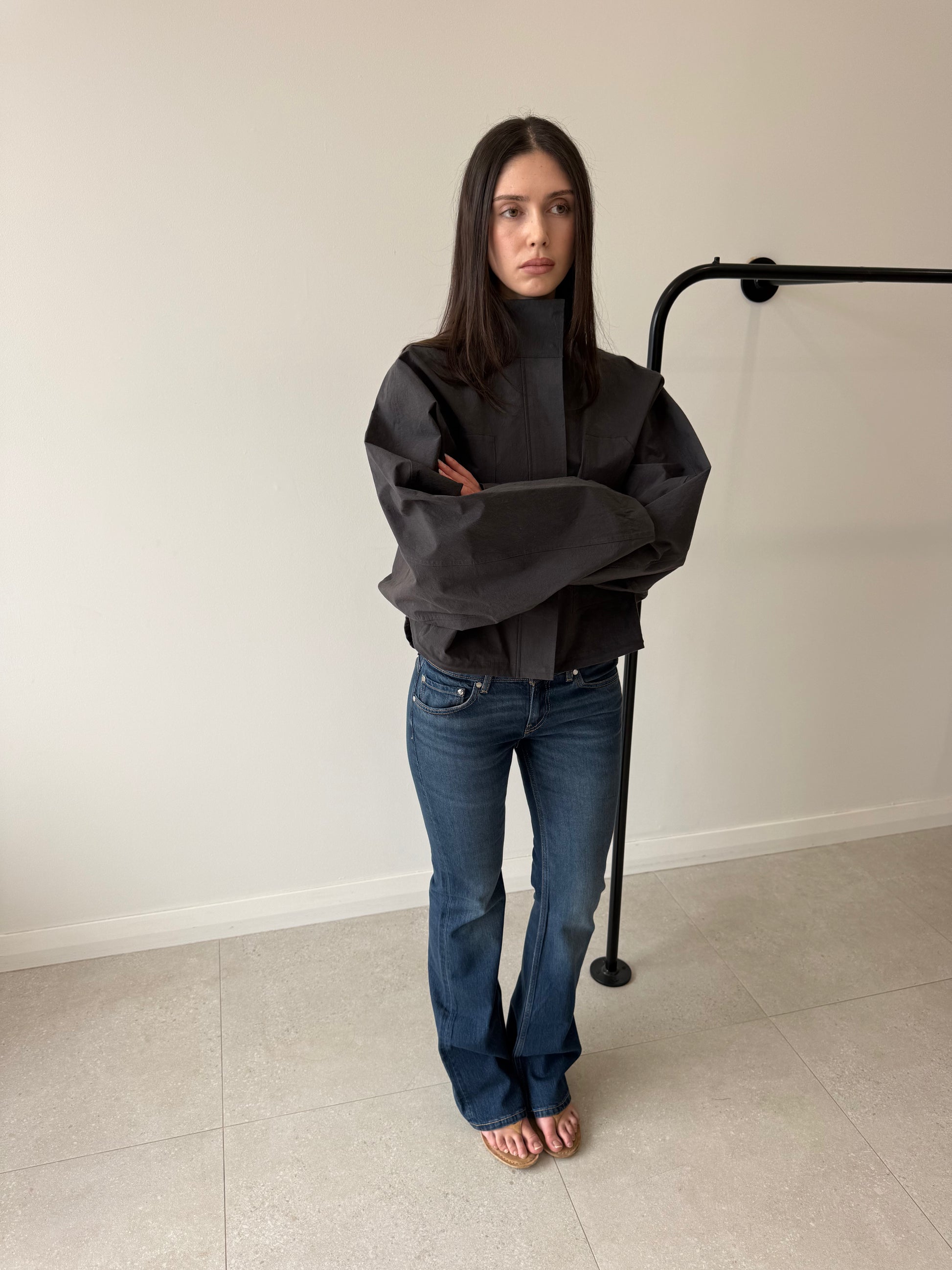 TECHNICAL COTTON CARPENTER JACKET