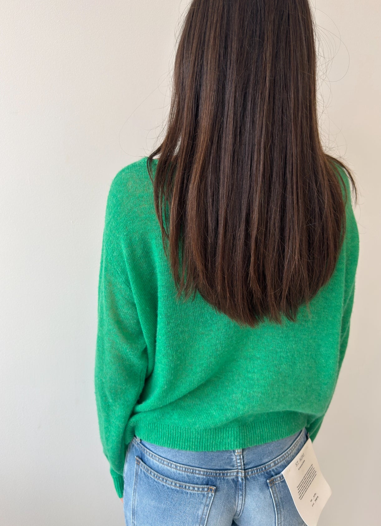 CARDIGAN GREEN MELANGE