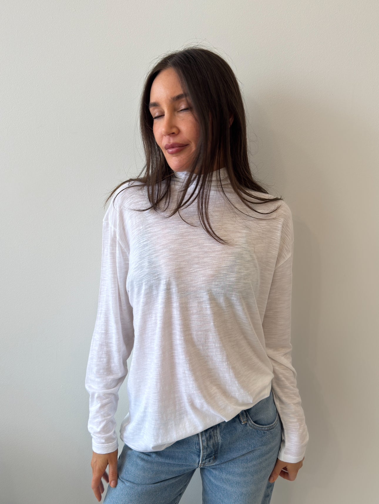 L/S T-SHIRT WHITE