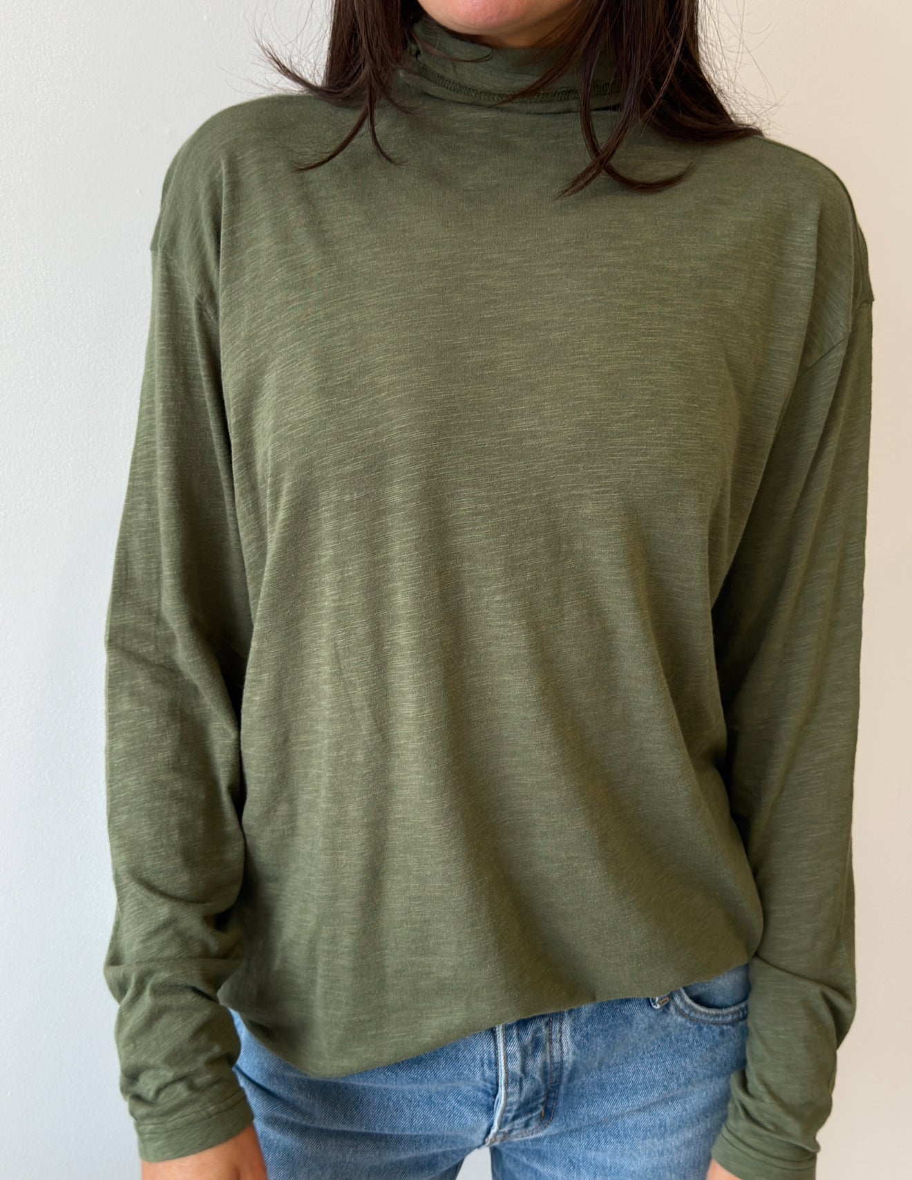 L/S T-SHIRT VINTAGE KHAKI