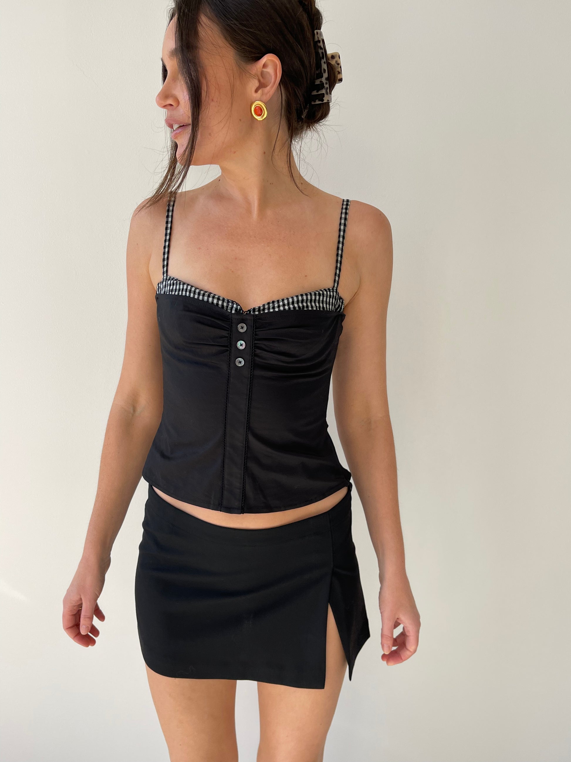 MICRO MINI SKIRT BLACK