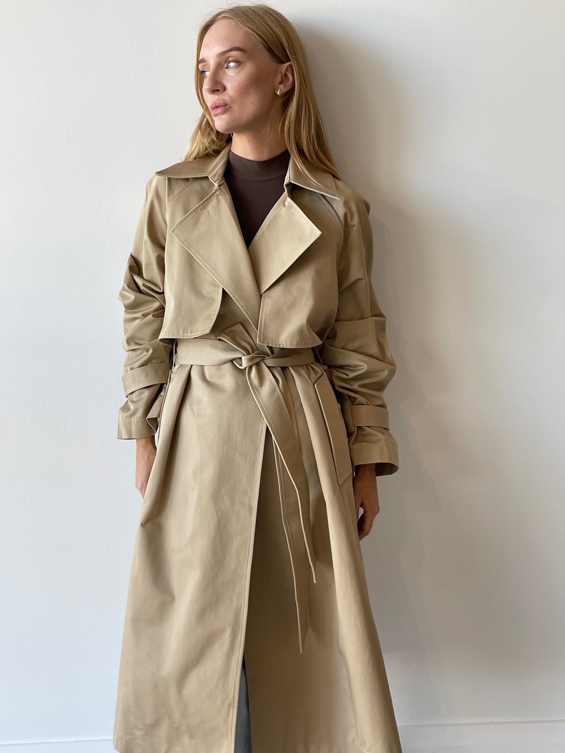 MIKA TRENCH COAT FAWN