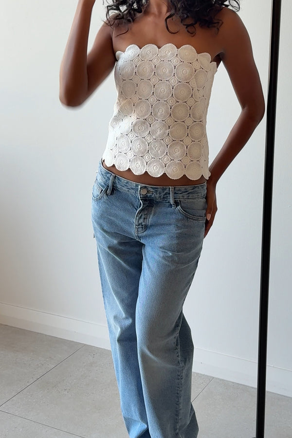 90S LOW RISE JEANS - ST.AGNI