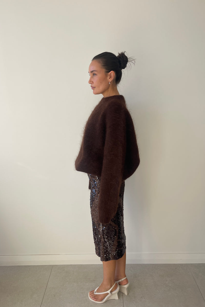 HEDIONE SKIRT MOCHA - C+M