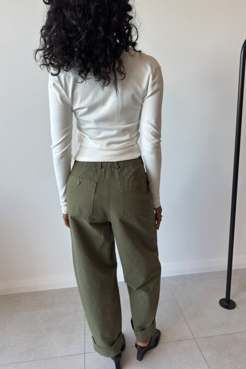 PANTS KHAKI - AMERICAN VINTAGE