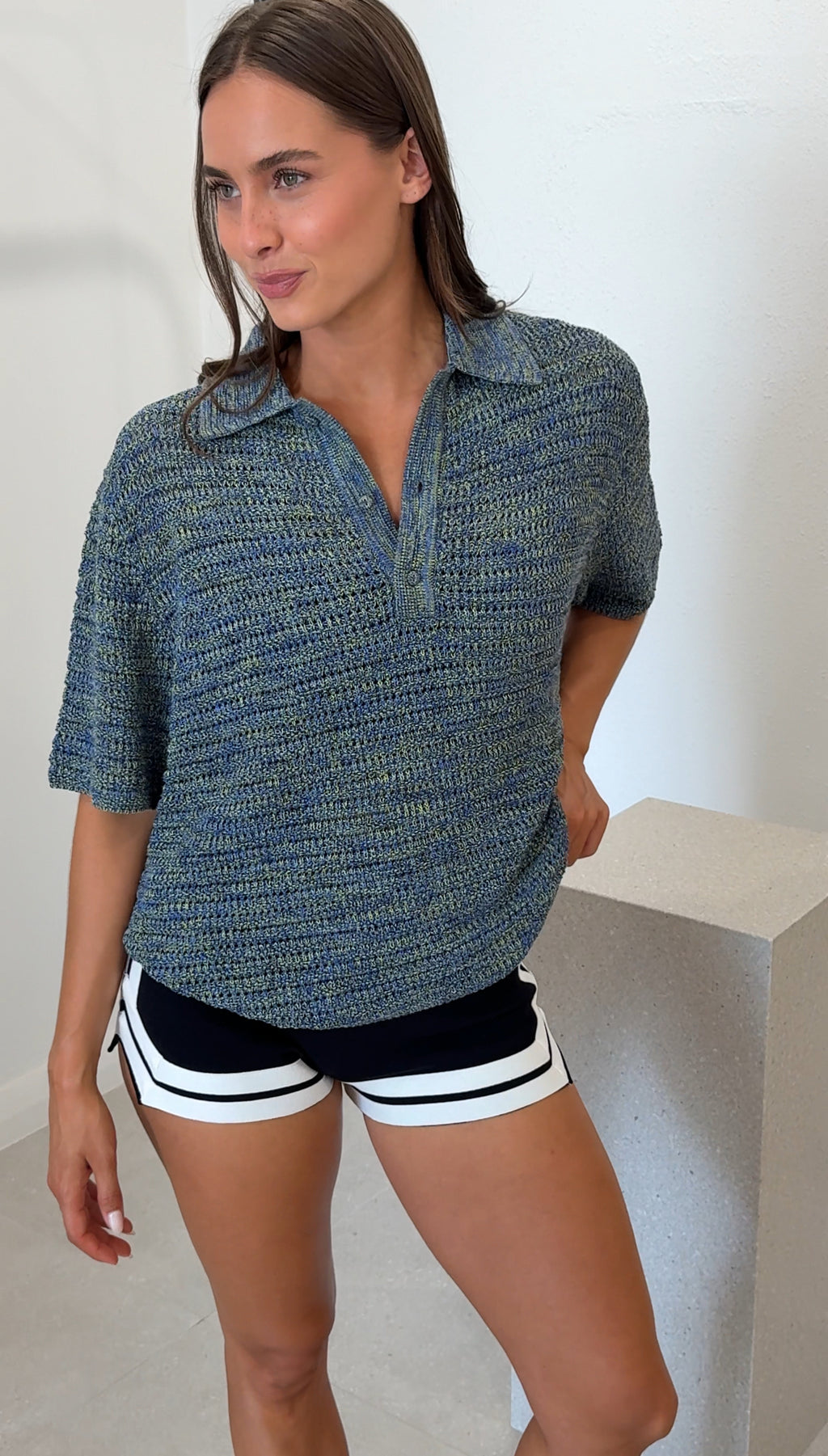 MILANO ORGANIC POLO DENIM