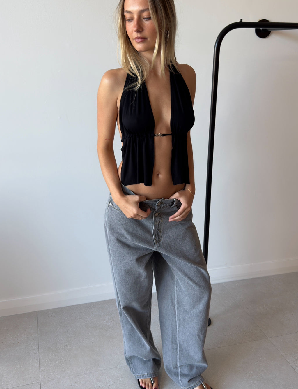 BAGGY TROUSERS GREY
