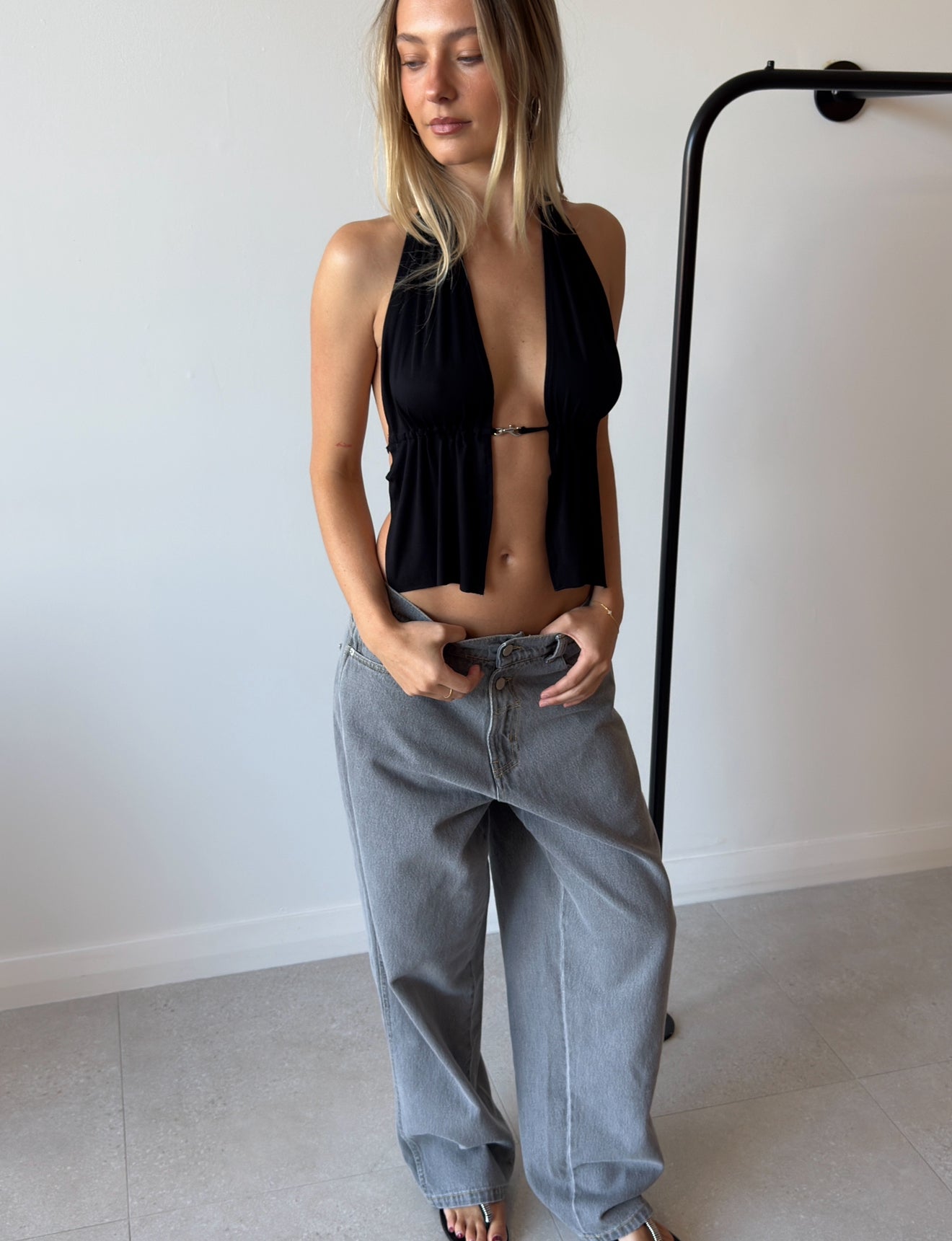 BAGGY TROUSERS GREY