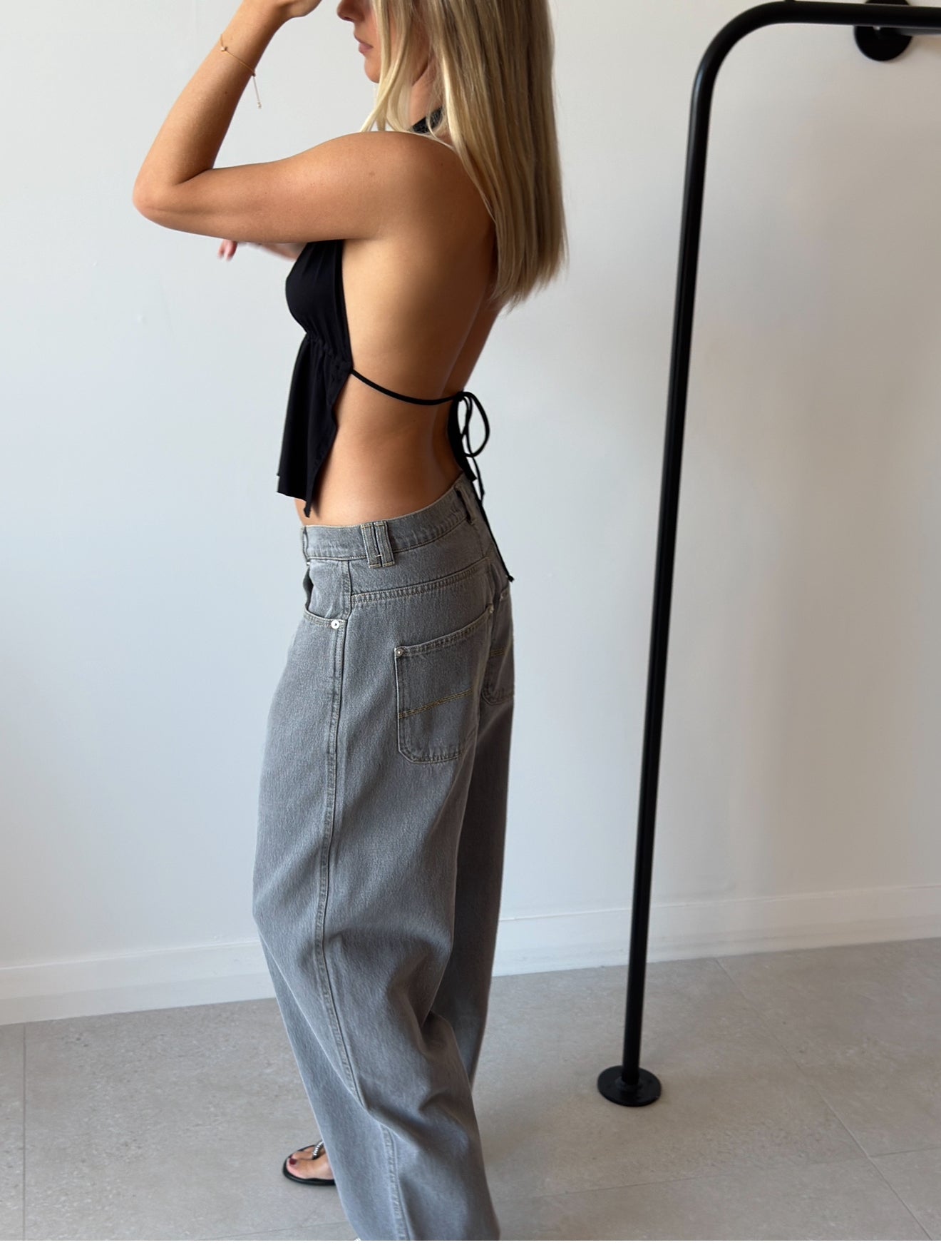BAGGY TROUSERS GREY