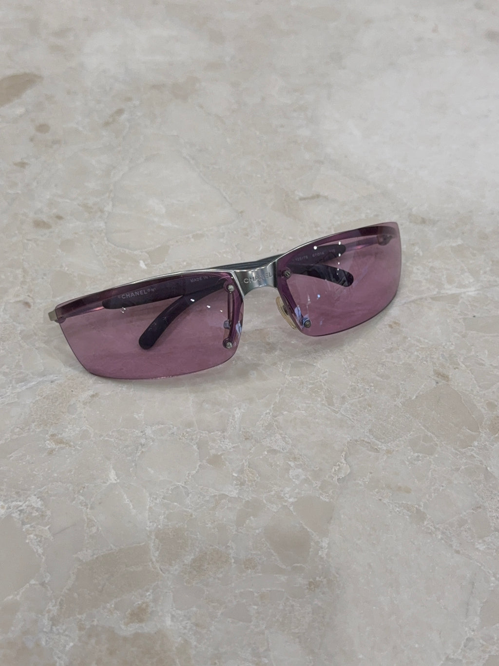 CHANEL SUNGLASSES PINK