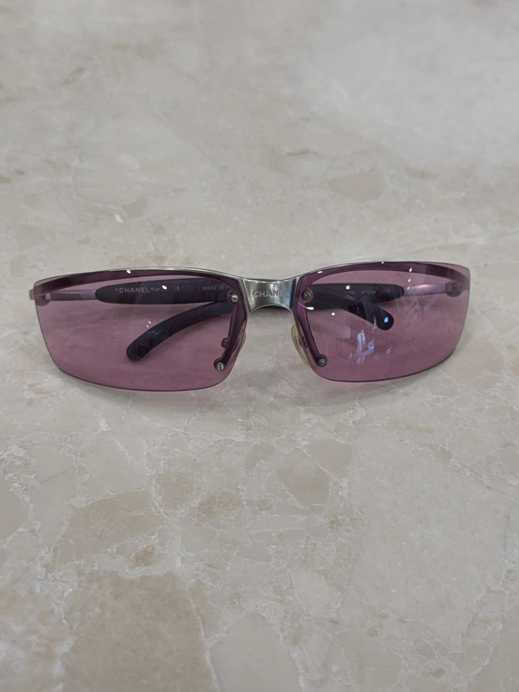 CHANEL SUNGLASSES PINK