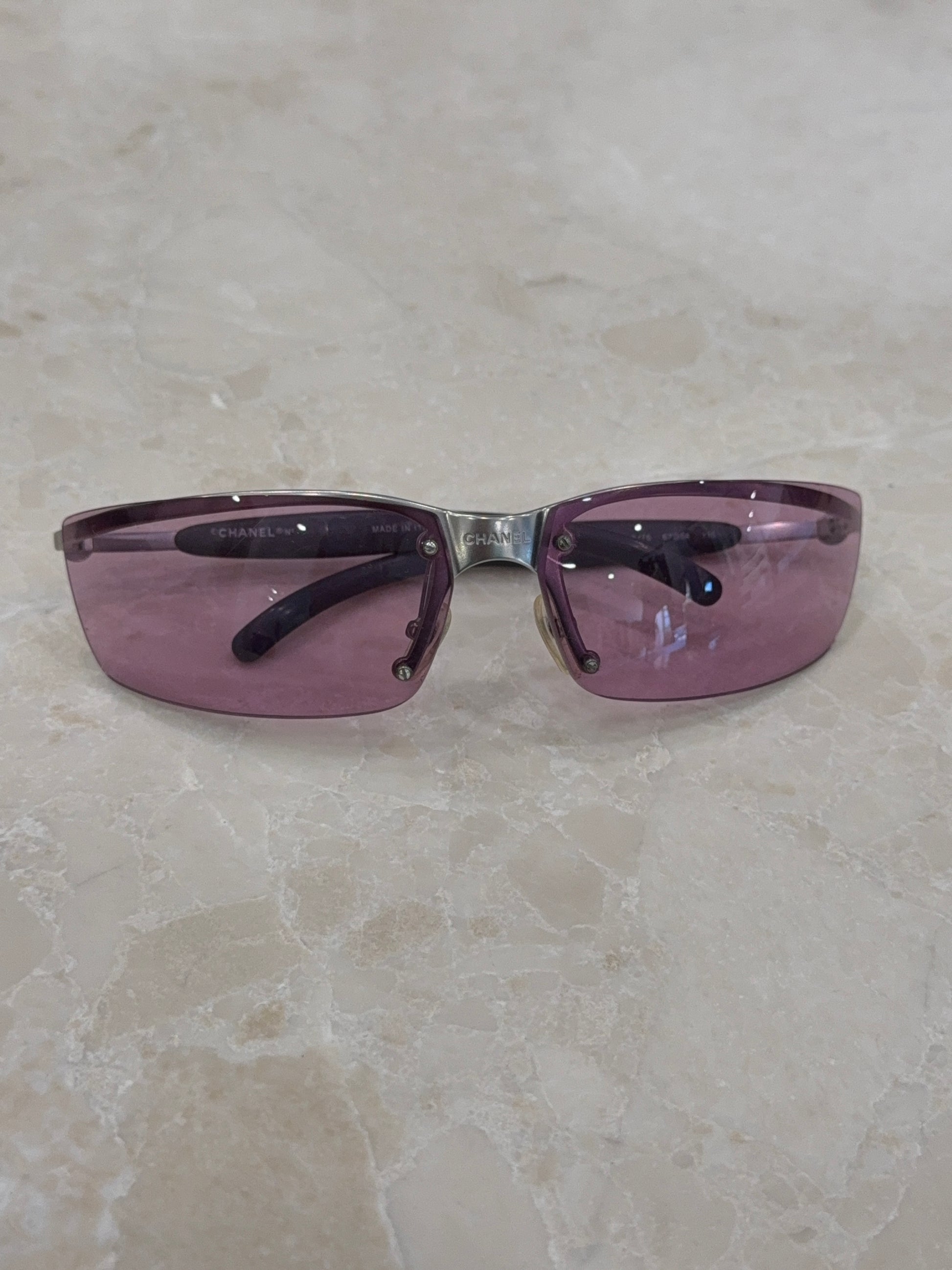 CHANEL SUNGLASSES PINK
