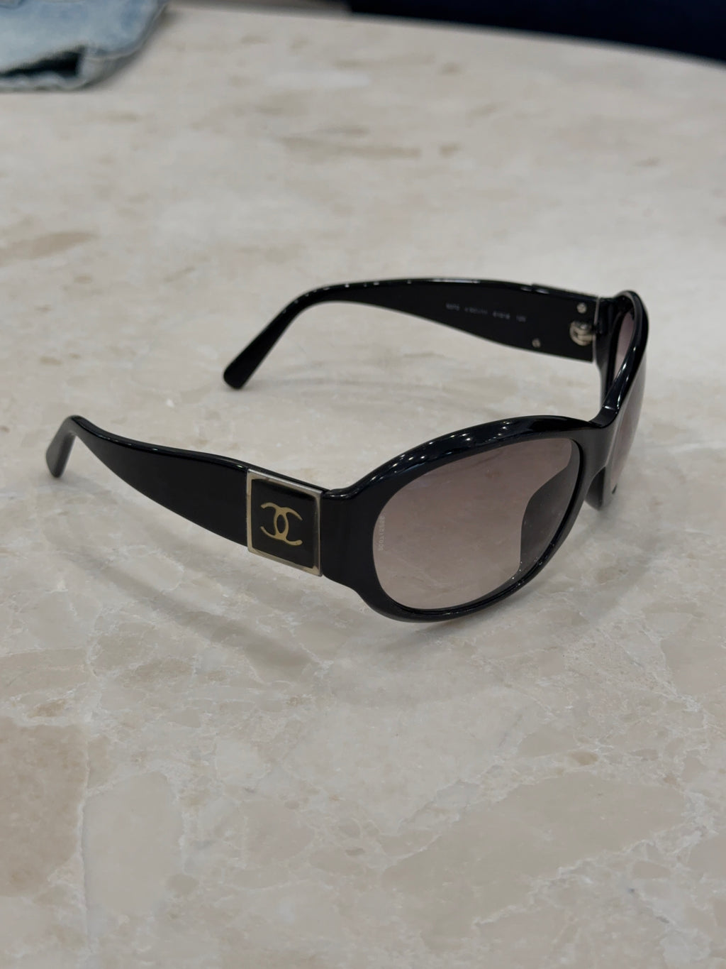 CHANEL SUNGLASSES BLACK