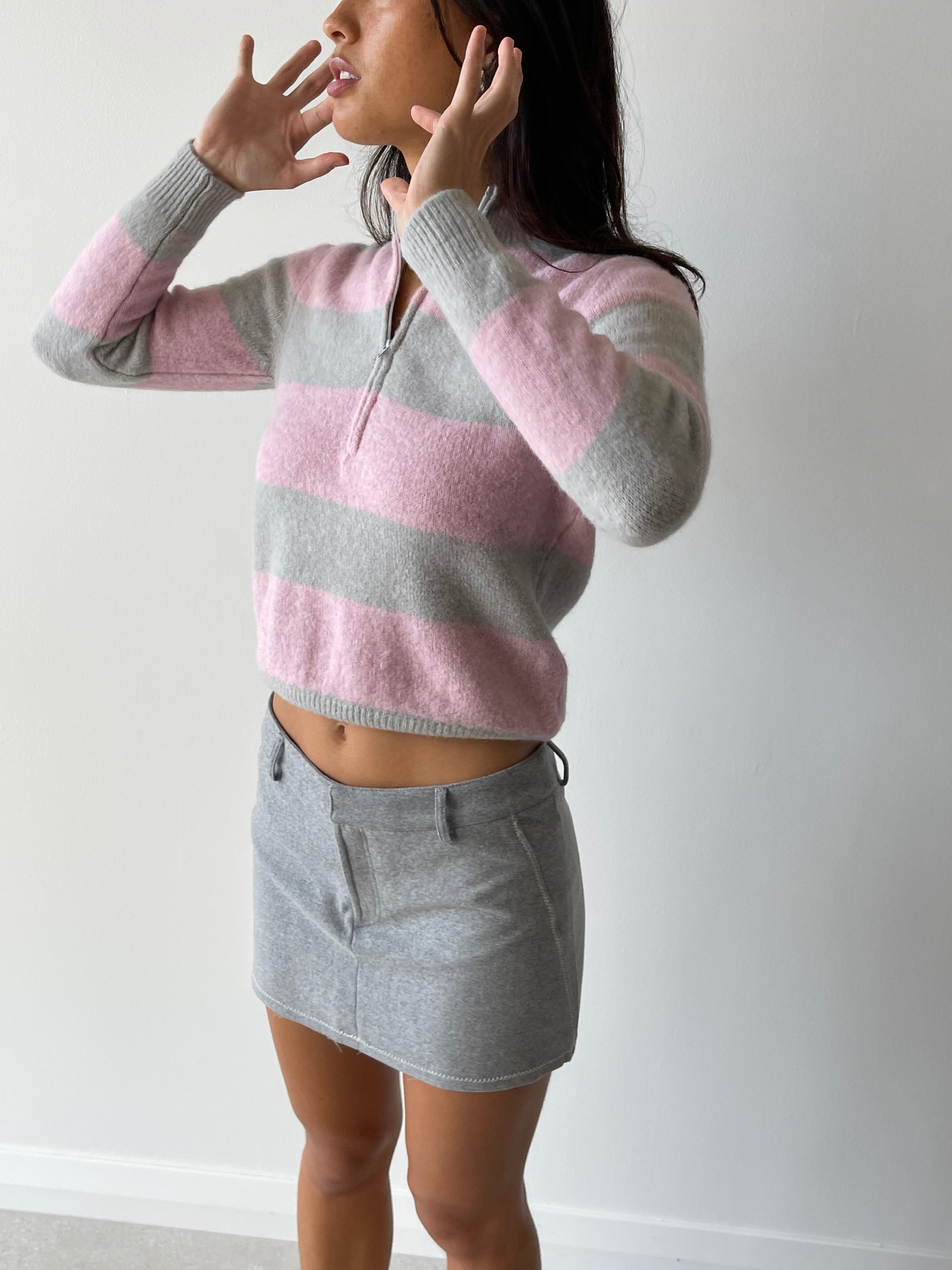 POPPY SKIRT GREY