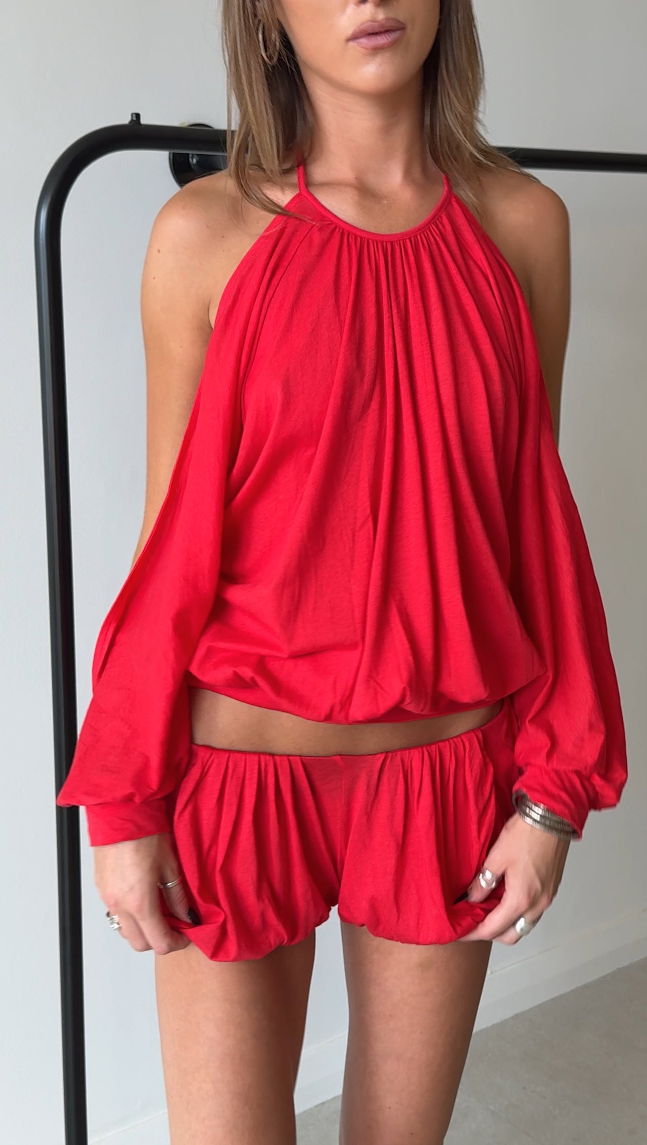 LILI TOP RED