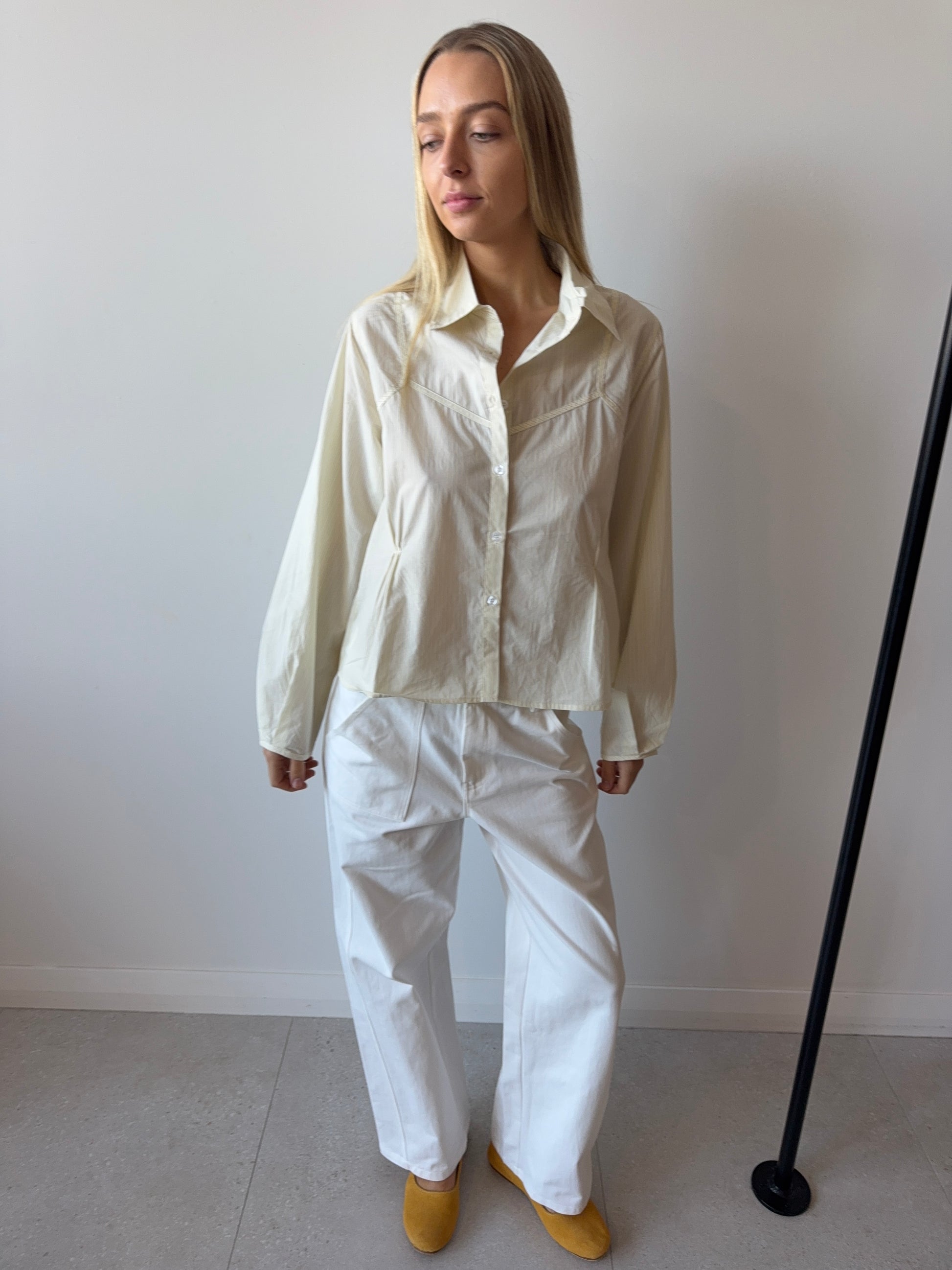 CAMI OVERSHIRT CITRUS STRIPE