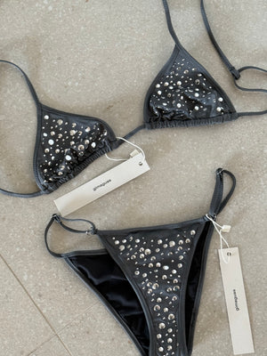 GAIA BIKINI TOP GREY