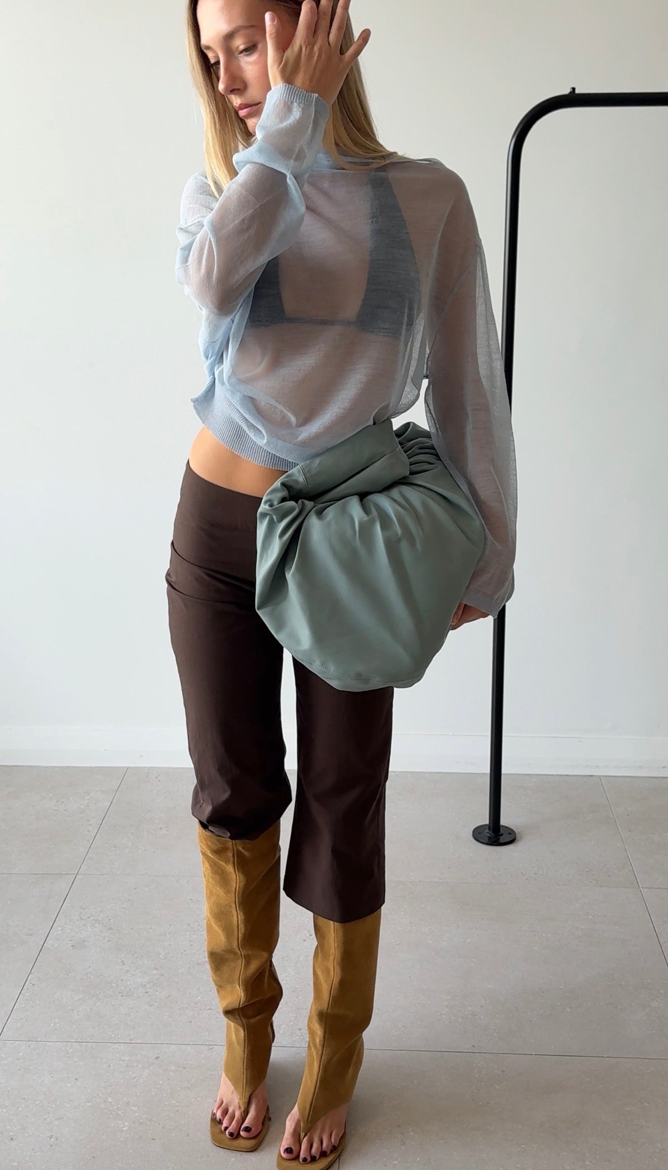 REVE SWEATER POWDER BLUE