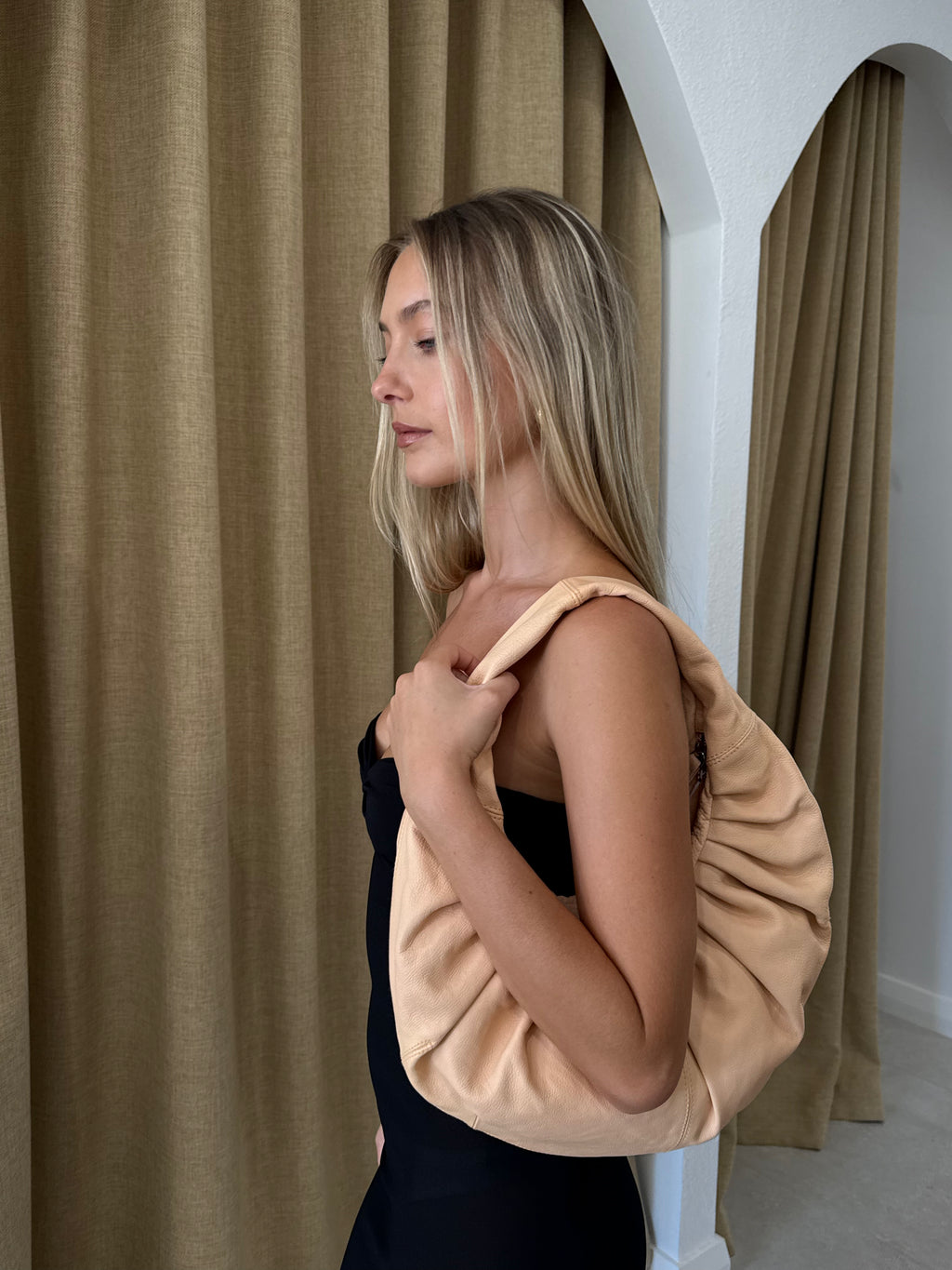 MINI MIU BAG CORAL