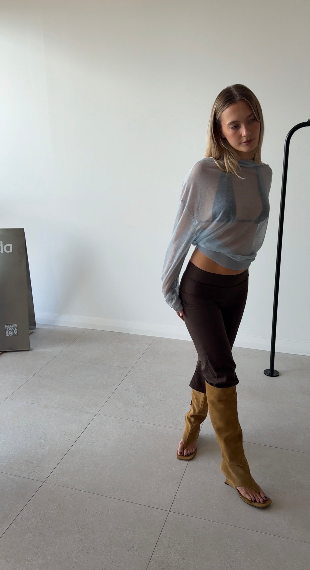 REVE SWEATER POWDER BLUE