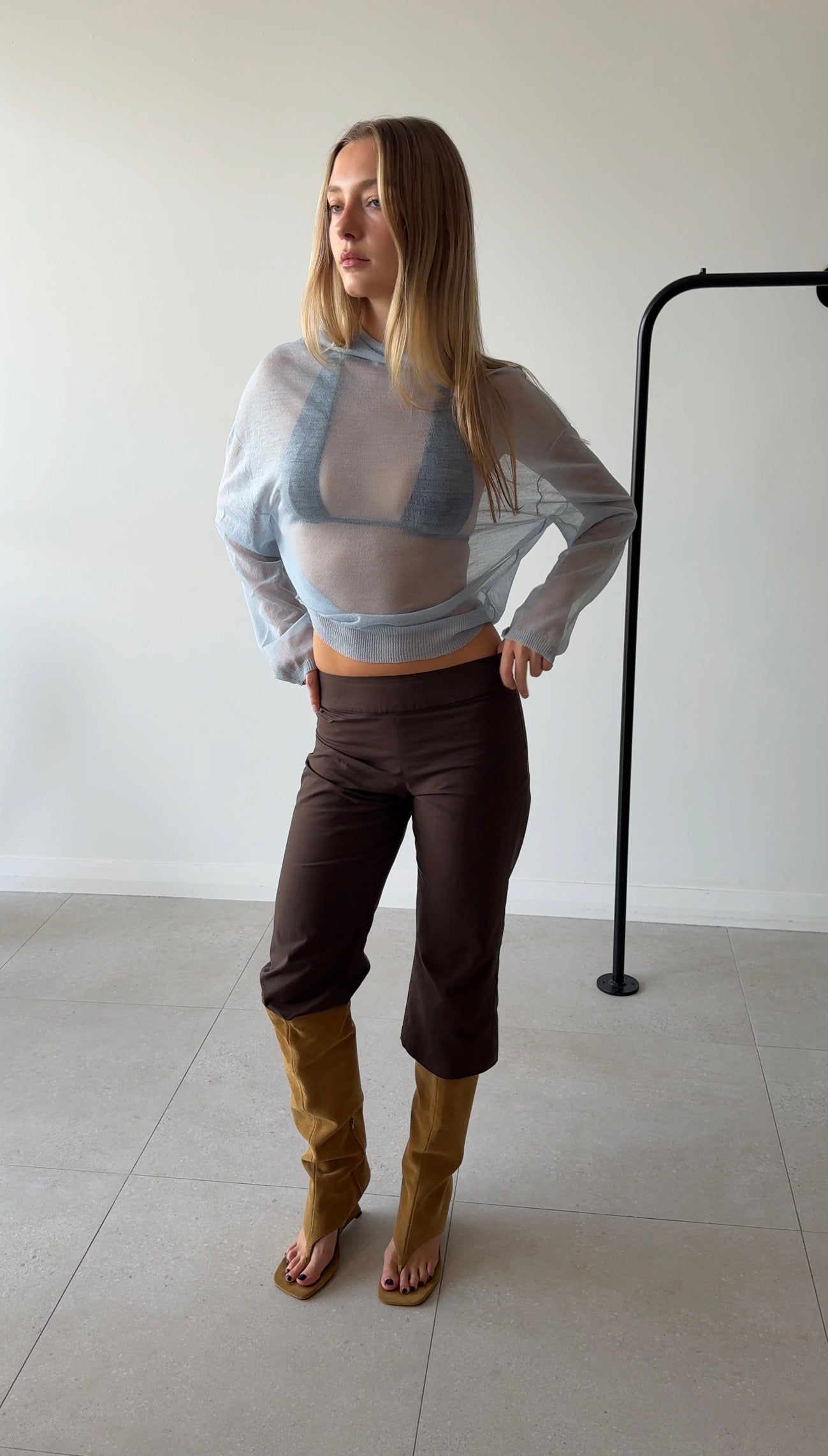 REVE SWEATER POWDER BLUE