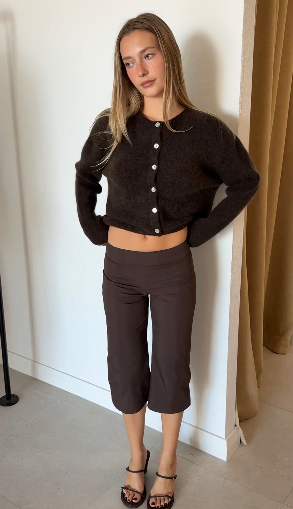 CARDIGAN COFFEE MELANGE