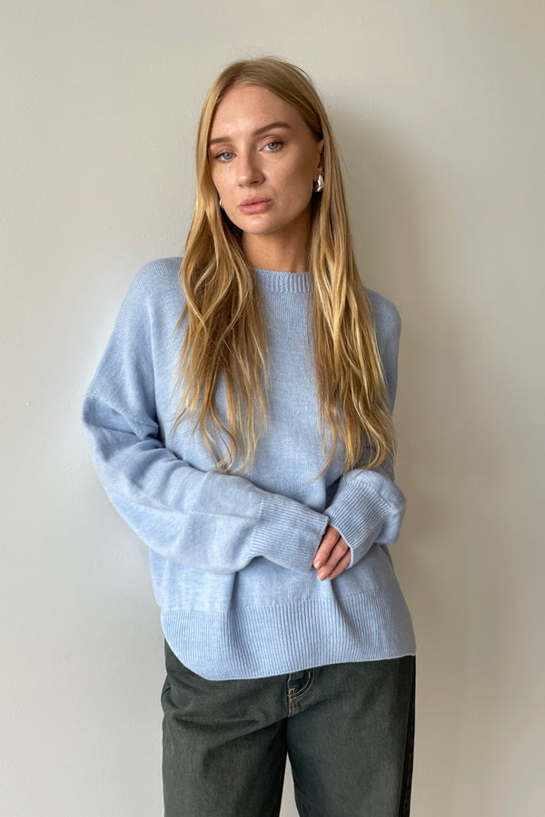 SCOTLAND KNIT COASTAL BLUE - VIKTORIA + WOODS