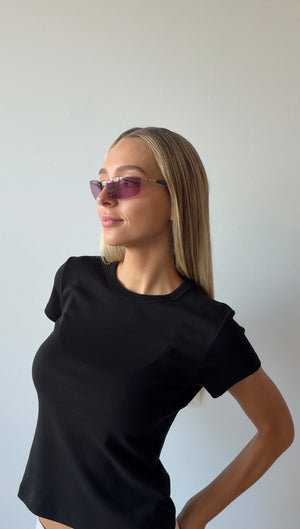 CHANEL SUNGLASSES PINK