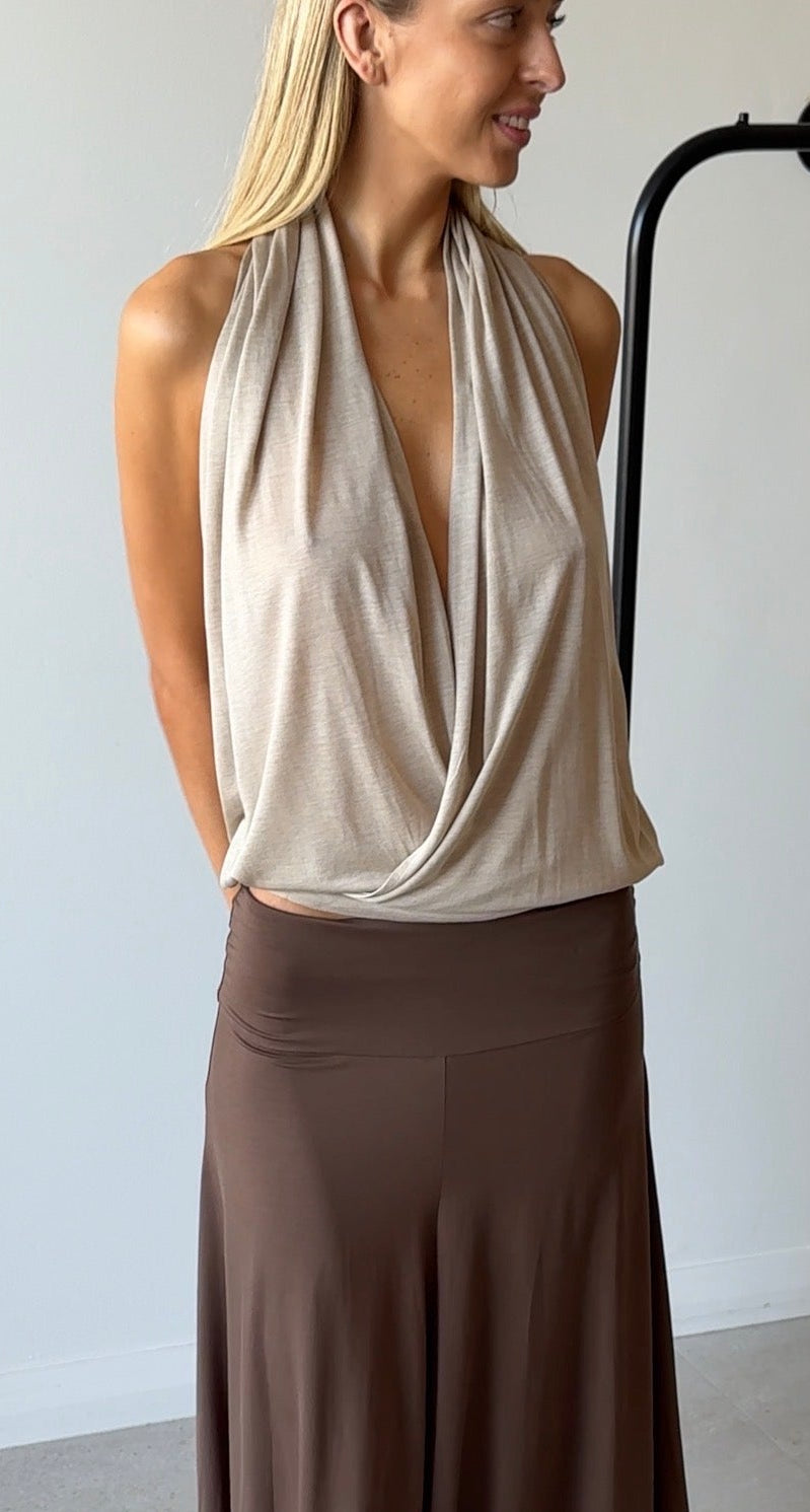 CLEO TOP BEIGE