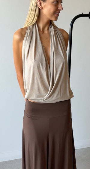 CLEO TOP BEIGE