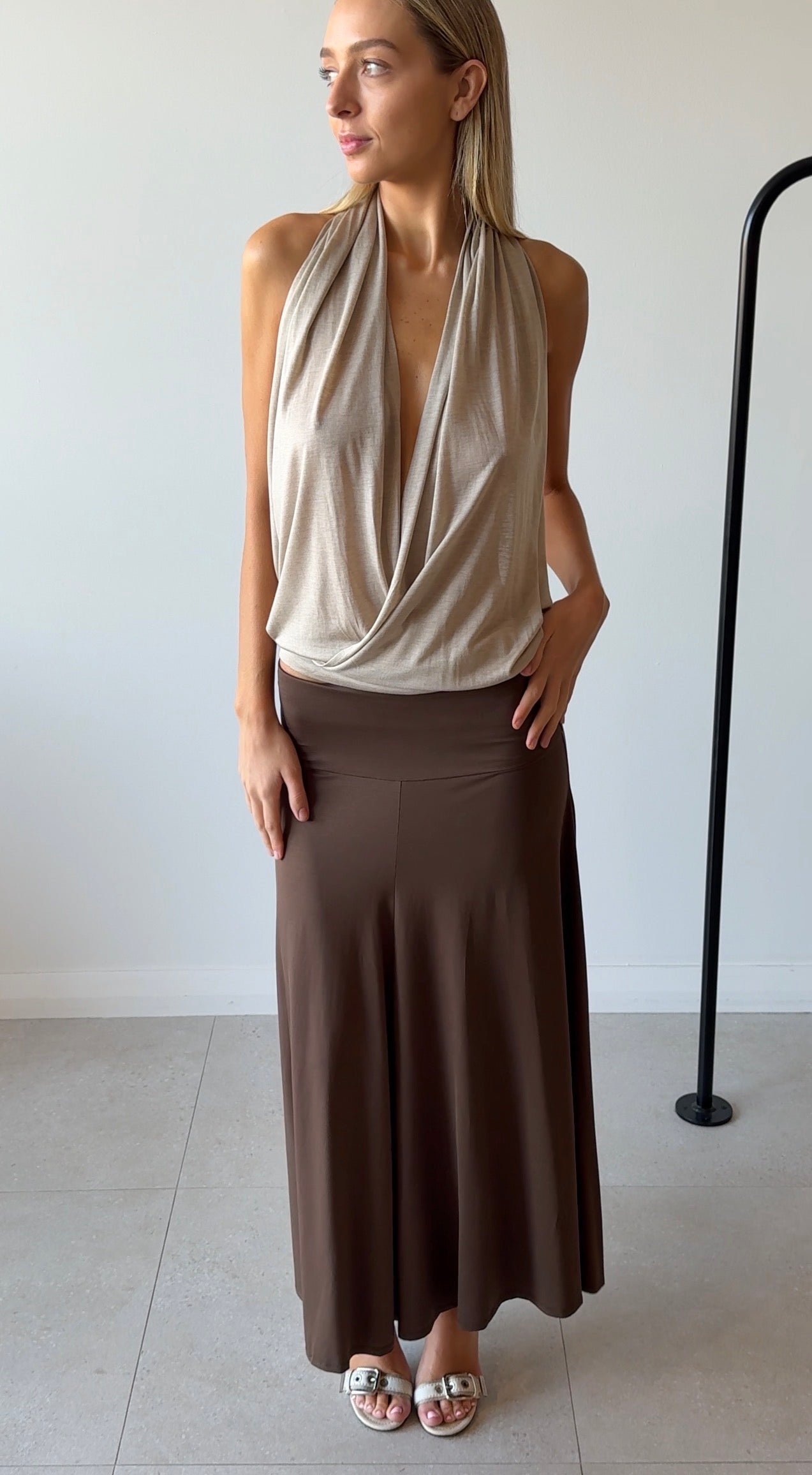 CLEO TOP BEIGE
