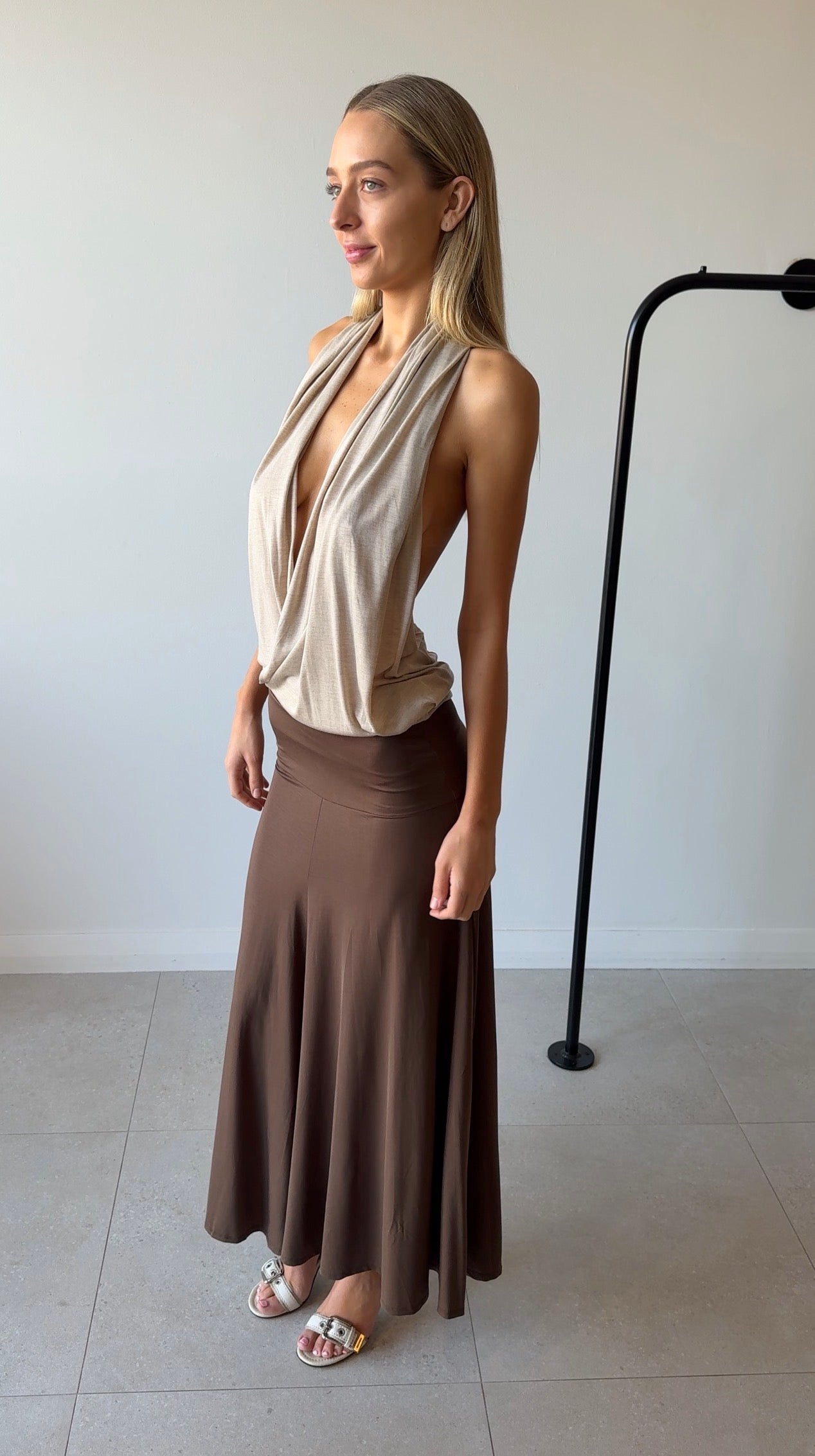 CLEO TOP BEIGE