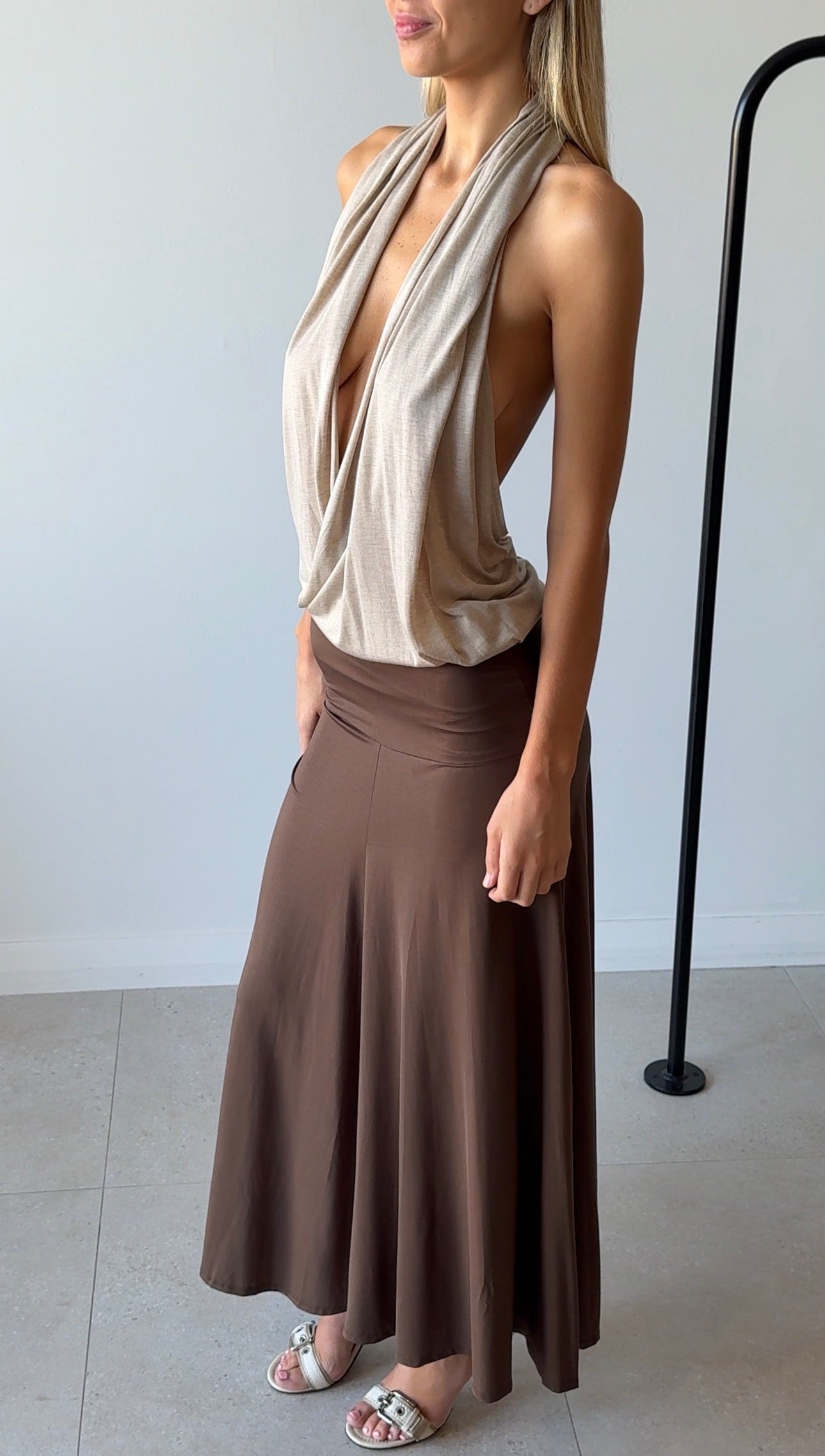 CLEO TOP BEIGE