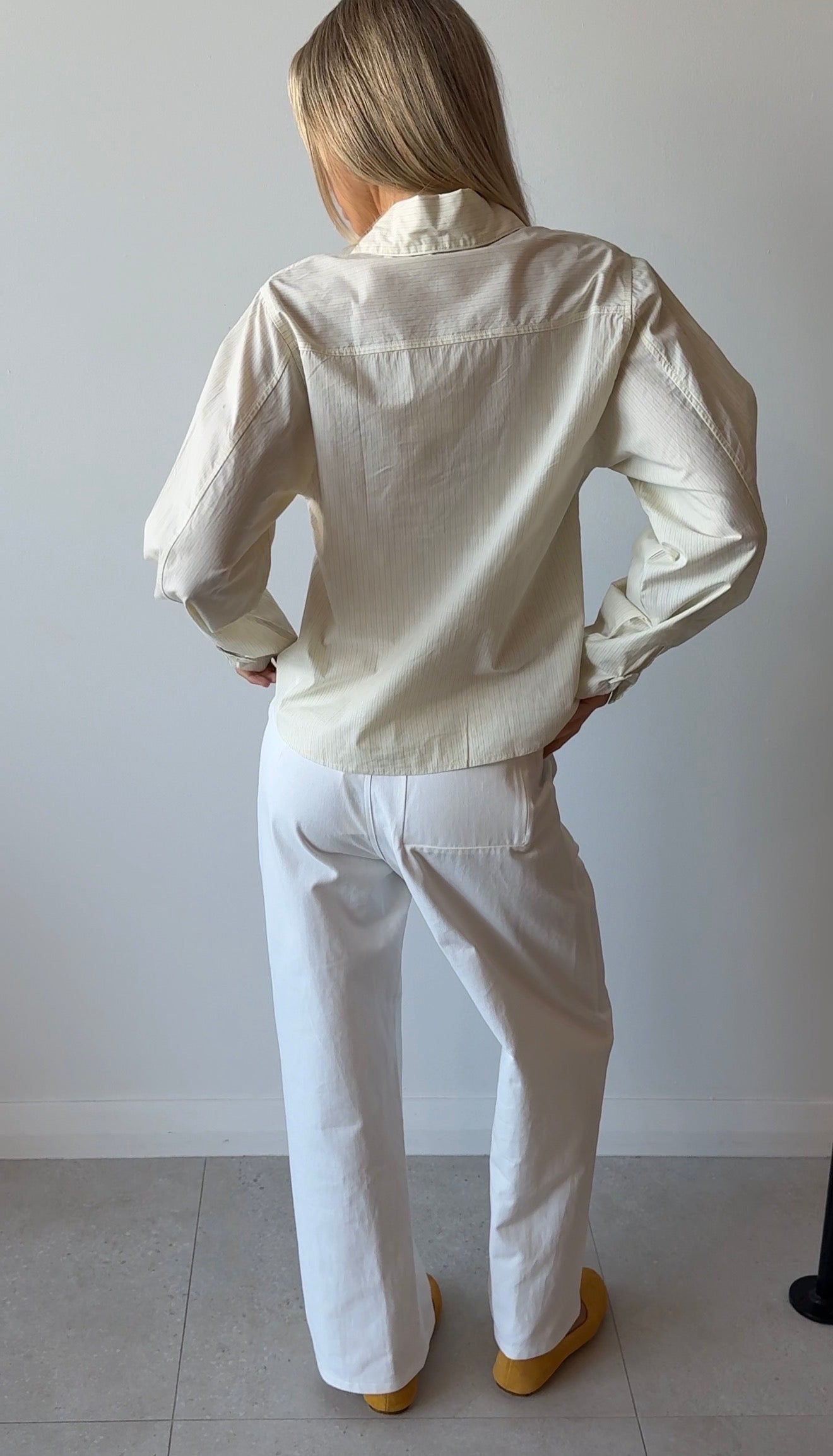 CAMI OVERSHIRT CITRUS STRIPE